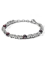 Bracciale Comete Uomo District in Acciaio chirurgico (316L) Occhio di tigre UBR1162 - UBR1162